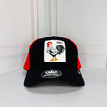 Gorra Rooster Edition – Negro/Rojo