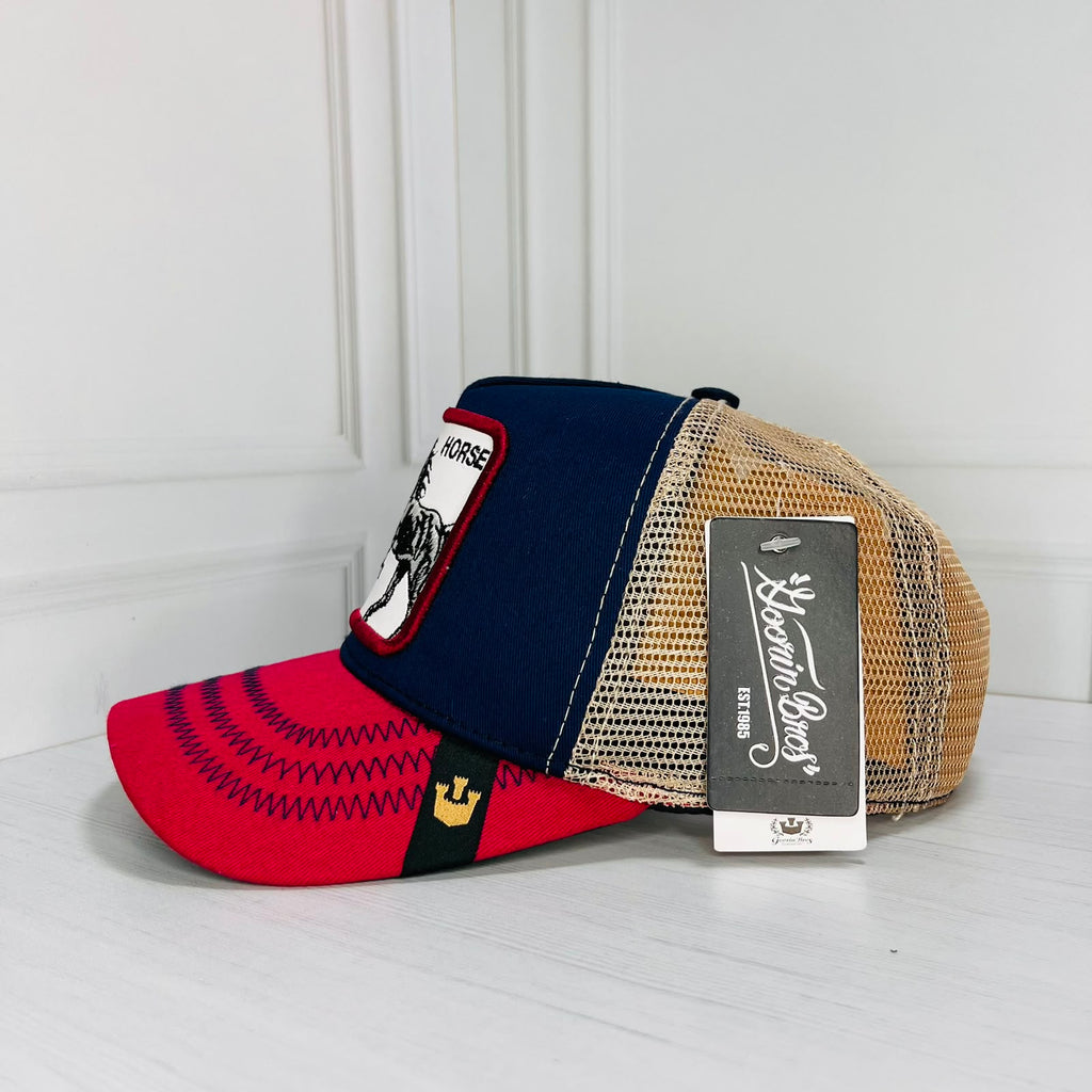 Gorra Horse Legacy Azul/Rojo