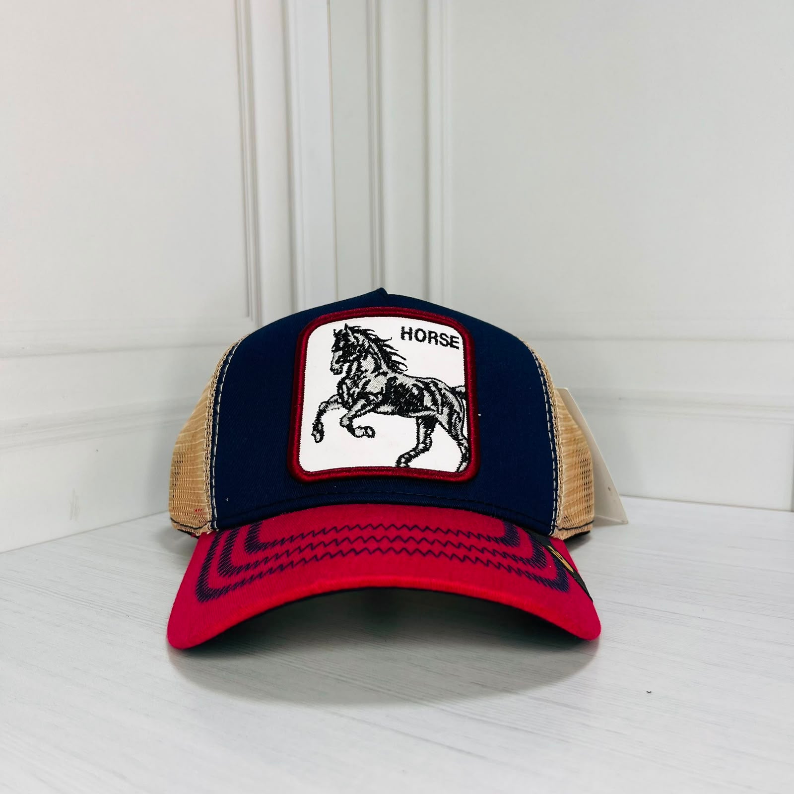 Gorra Horse Legacy Azul/Rojo