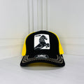 Gorra Trucker Negra y Amarilla