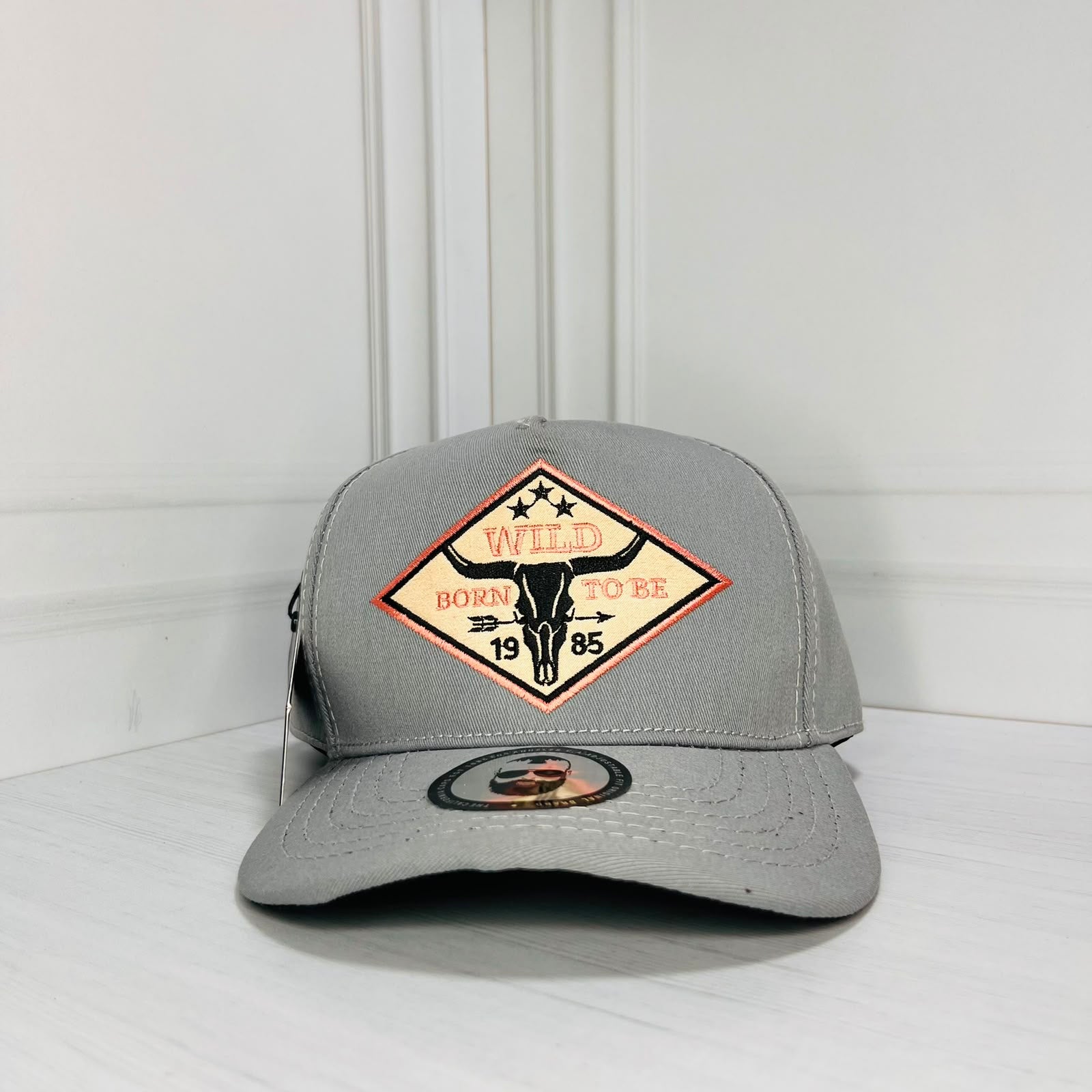 Gorra Wild Born To Be Gris