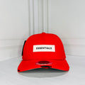 Gorra Essentials Roja Vintage