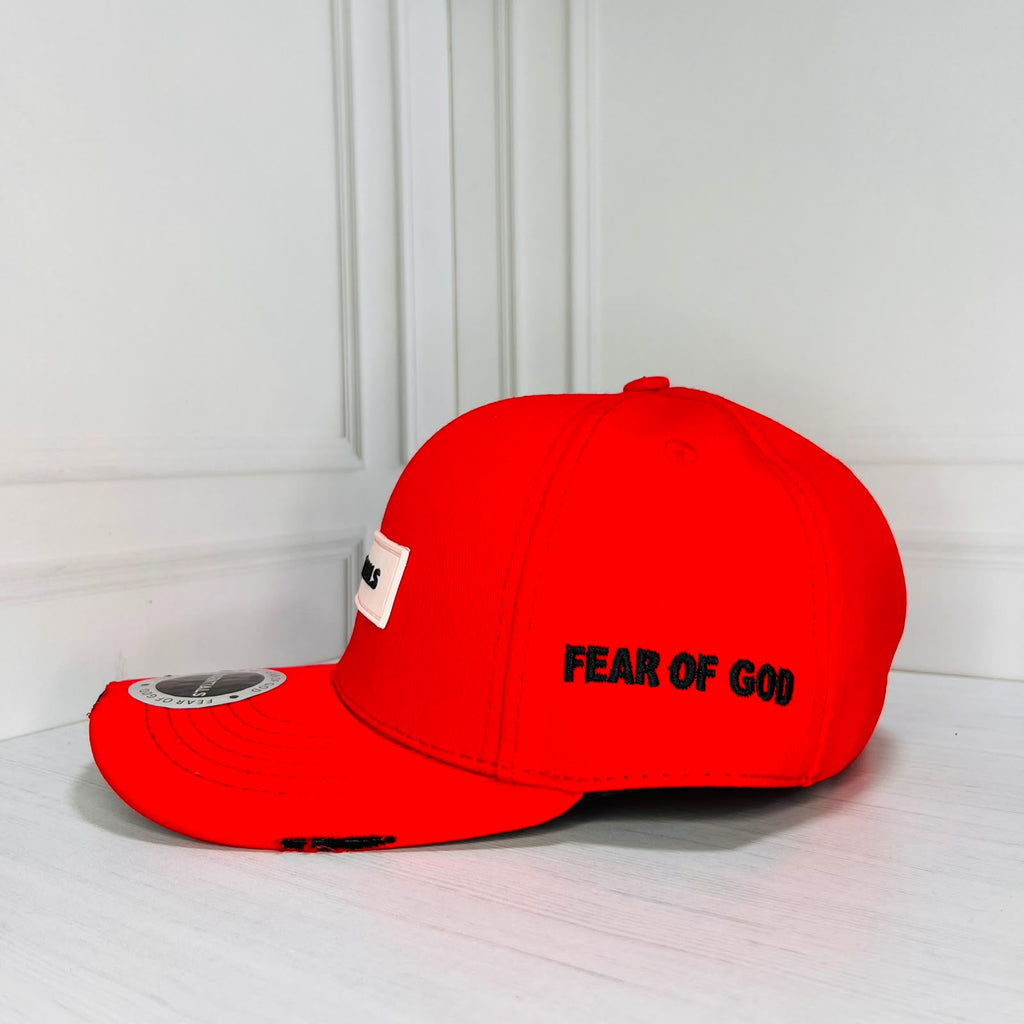 Gorra Essentials Roja Vintage