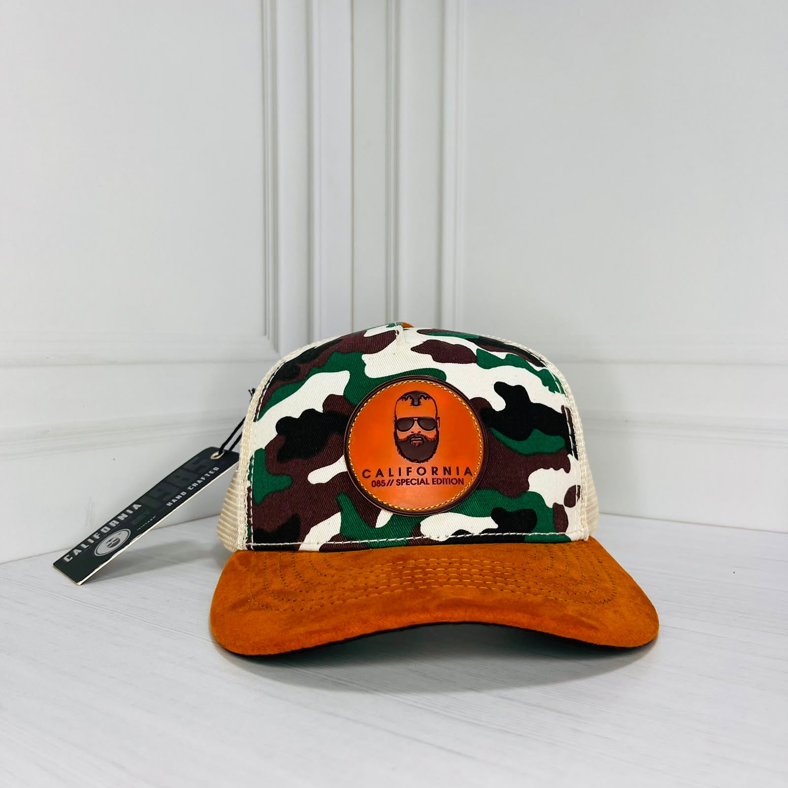Gorra California Camuflada Café