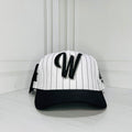 Gorra Classic W Blanca Rayas Negras