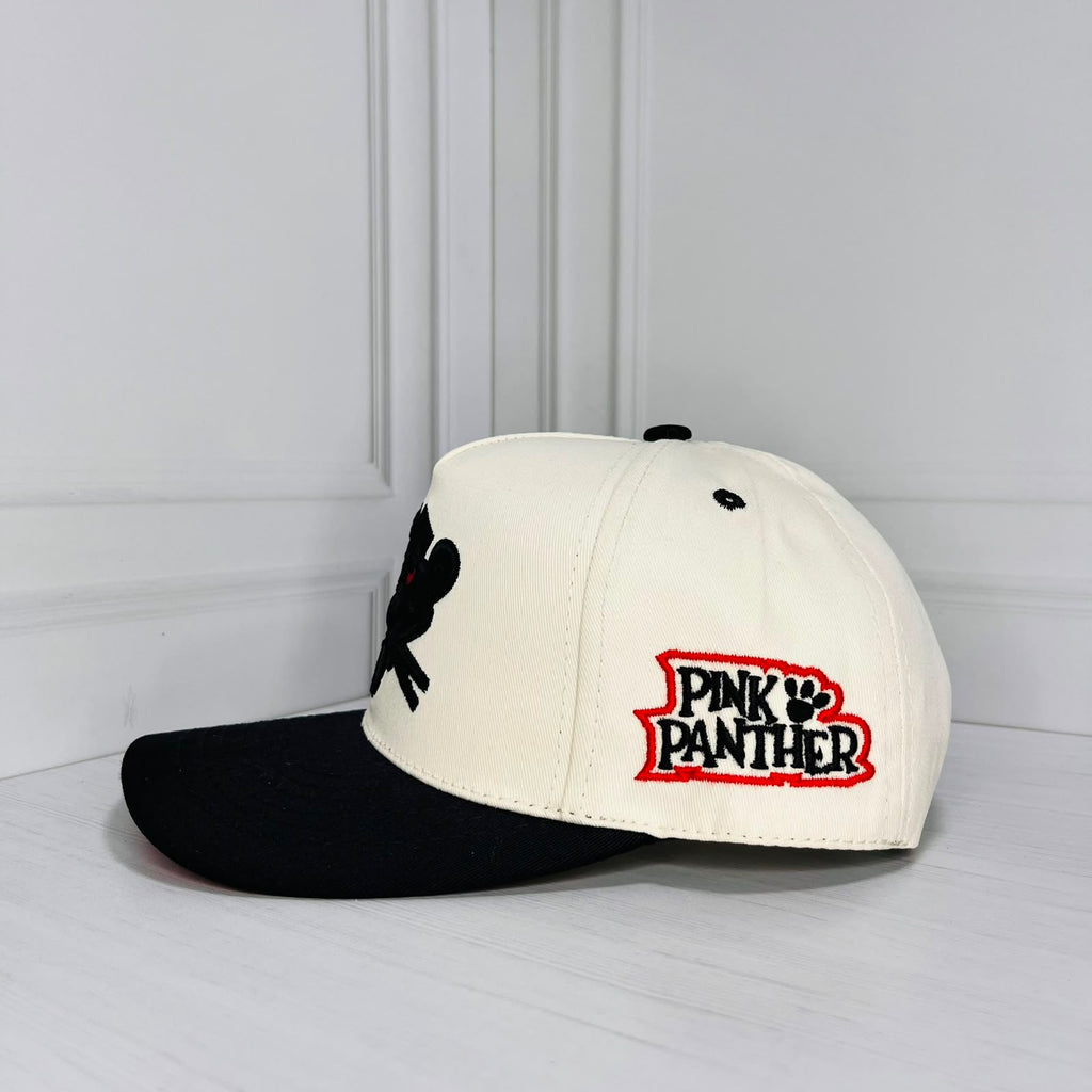 Gorra Black Panther Blanca y Negra
