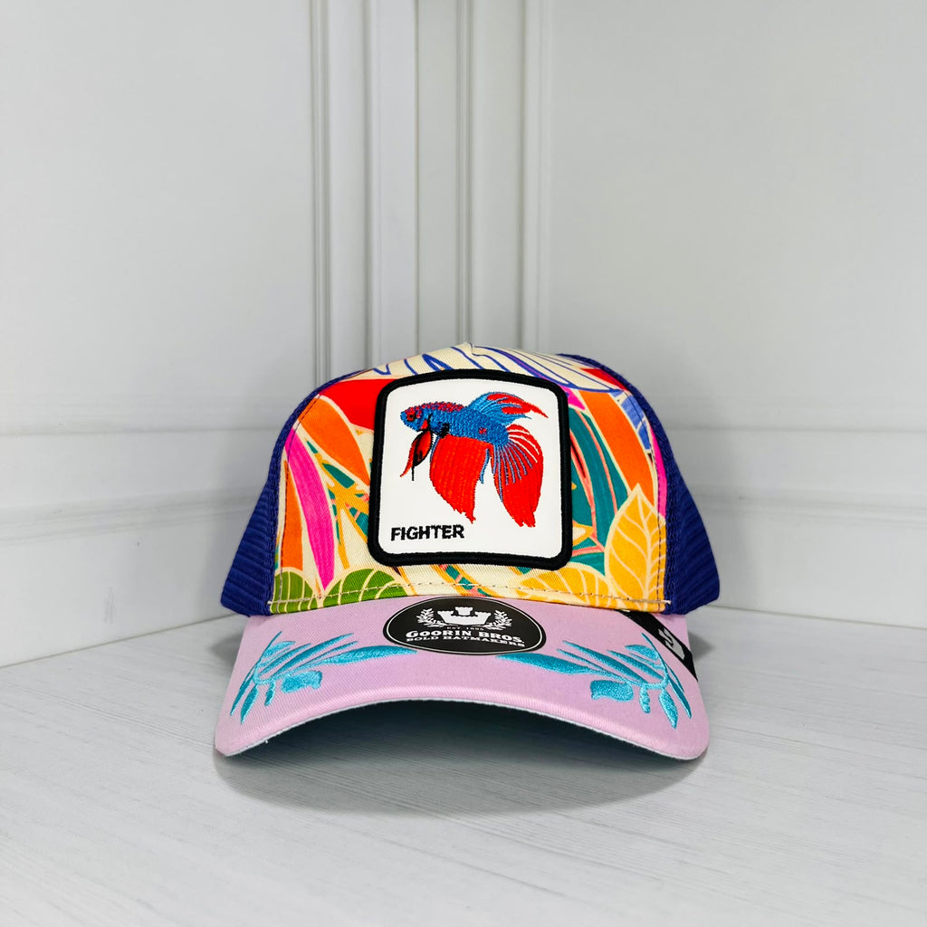 Gorra Trucker Fighter Betta Tropical