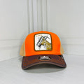 Gorra Trucker Goorin Bros G.O.A.T Naranja